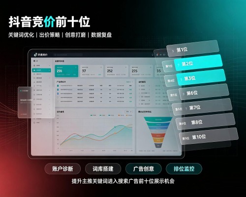 二道抖音搜索竞价